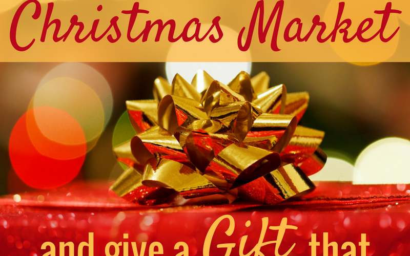 Give the gift that gives twice! 🎁🎄 Christmas Market: This Fri & Sat!